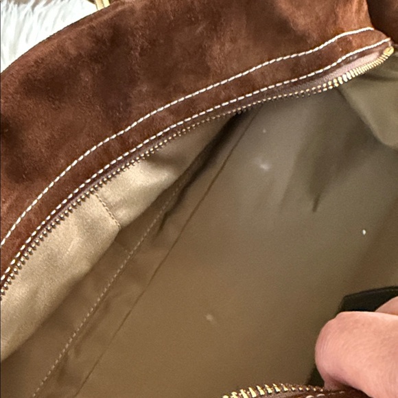 Coach Vintage Soho Brown Suede Handbag - Picture 11 of 13